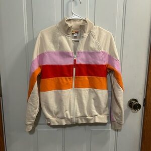 Target/Lego Cream and Pink Fleece Jacket